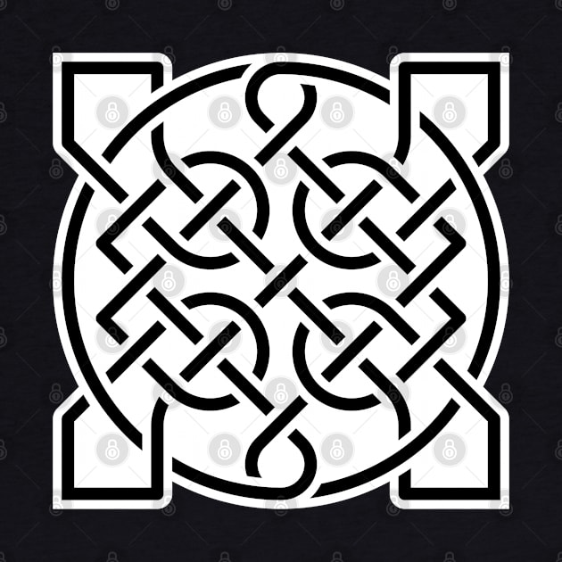 Celtic Ornamental Knot Geometric Design 5 by taiche